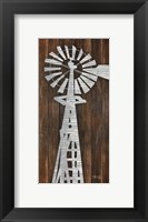 Metal Windmill Fine Art Print