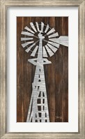 Metal Windmill Fine Art Print