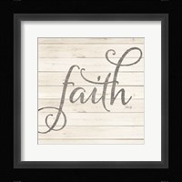 Simple Words - Faith Fine Art Print