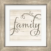 Simple Words - Family Fine Art Print