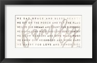 Simple We are Family Fine Art Print