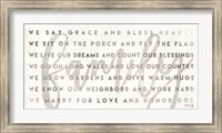 Simple We are Family Fine Art Print