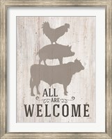 All Our Welcome Fine Art Print