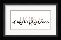 Home is My Happy Place Fine Art Print