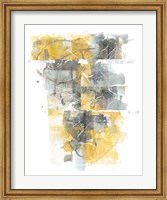 Moving In and Out of Traffic I Yellow Grey Fine Art Print