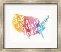 Watercolor USA Fine Art Print