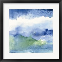 Midnight at the Lake III Framed Print