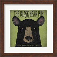 The Black Bear Pub Fine Art Print