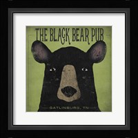 The Black Bear Pub Fine Art Print