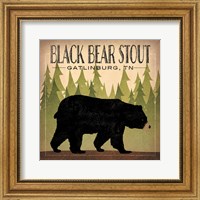 Take a Hike Bear Black Bear Stout Fine Art Print