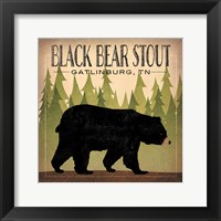 Take a Hike Bear Black Bear Stout Fine Art Print