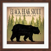 Take a Hike Bear Black Bear Stout Fine Art Print