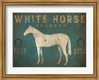 White Horse No Kentucky Fine Art Print
