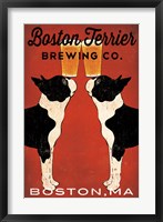 Boston Terrier Brewing Co Boston Fine Art Print