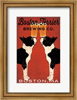 Boston Terrier Brewing Co Boston Fine Art Print