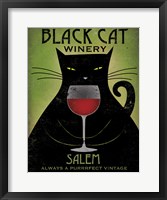 Black Cat Winery Salem Fine Art Print