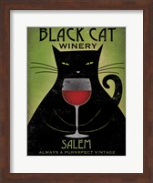 Black Cat Winery Salem Fine Art Print