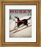 Husky Ski Co Fine Art Print