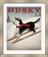 Husky Ski Co Fine Art Print