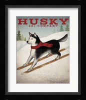 Husky Ski Co Fine Art Print