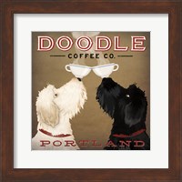 Doodle Coffee Double IV Portland Fine Art Print