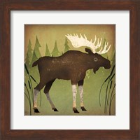 Take a Hike Moose no Words Fine Art Print