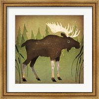Take a Hike Moose no Words Fine Art Print