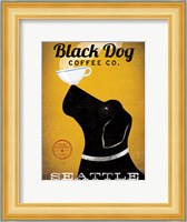 Black Dog Coffee Co Seattle Fine Art Print