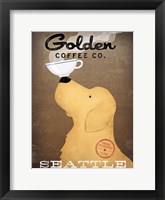 Golden Coffee Co Framed Print