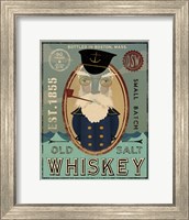 Fisherman III Old Salt Whiskey Fine Art Print