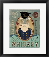 Fisherman III Old Salt Whiskey Fine Art Print