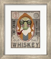 Fisherman II Old Salt Whiskey Fine Art Print