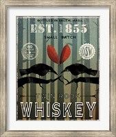 Old Salt Whiskey Love Birds Fine Art Print