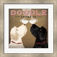 Doodle Coffee Double IV Fine Art Print