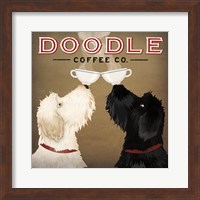 Doodle Coffee Double IV Fine Art Print