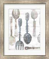Spoons and Forks II Neutral Fine Art Print