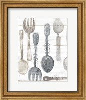 Spoons and Forks II Neutral Fine Art Print