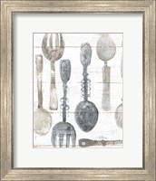 Spoons and Forks II Neutral Fine Art Print