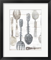 Spoons and Forks II Neutral Fine Art Print