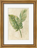 Tropical Leaves Neutral Fine Art Print
