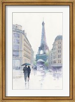 Walking in the Rain Fine Art Print