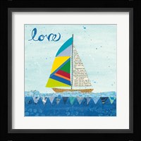 Rainbow Spinnakers I Framed Print