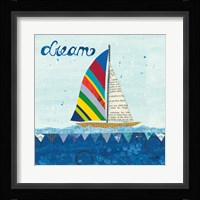 Rainbow Spinnakers II Framed Print