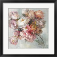 Blush Bouquet Framed Print
