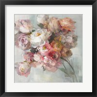 Blush Bouquet Framed Print