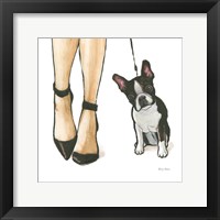 Furry Fashion Friends II Framed Print