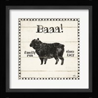 Country Thoughts VII Framed Print