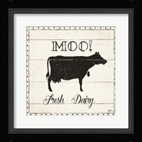 Country Thoughts VI Framed Print