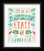 Words of Paradise II Framed Print