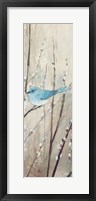 Pretty Birds Neutral III Framed Print